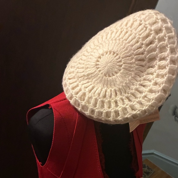 NWT Miu Miu Red Button Down Vest Lace Trim with Tie Sash Size S - Picture 14 of 14